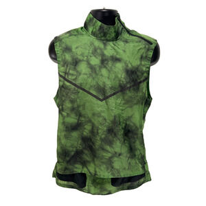Nike Tech Transform Vest Water Repellent Green Running Jacket BV5679-355 Size M